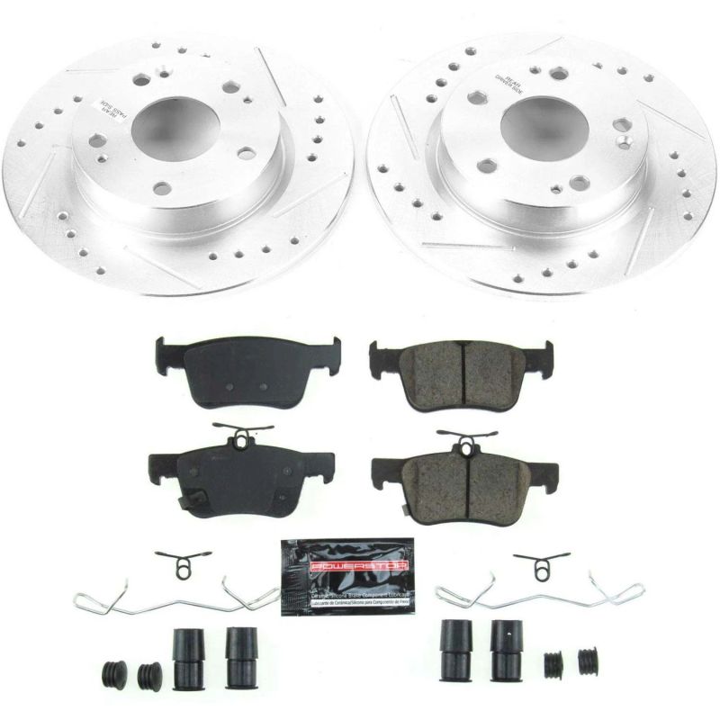PowerStop Power Stop 2019 Honda Insight Rear Z23 Evolution Sport Brake Kit