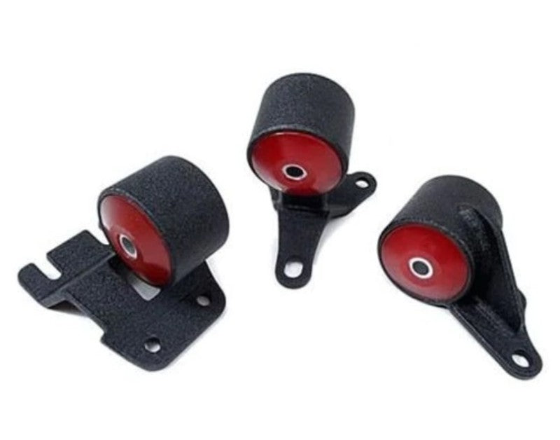 Innovative Mounts Innovative 90-93 Integra B-Series Black Steel Mounts 95A Bushings