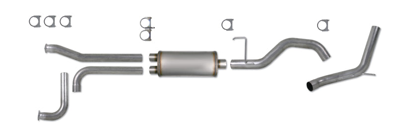 Diamond Eye Performance Diamond Eye KIT 3-1/2in Catback Single GAS AL NISSAN TITAN 5.6L 07-10