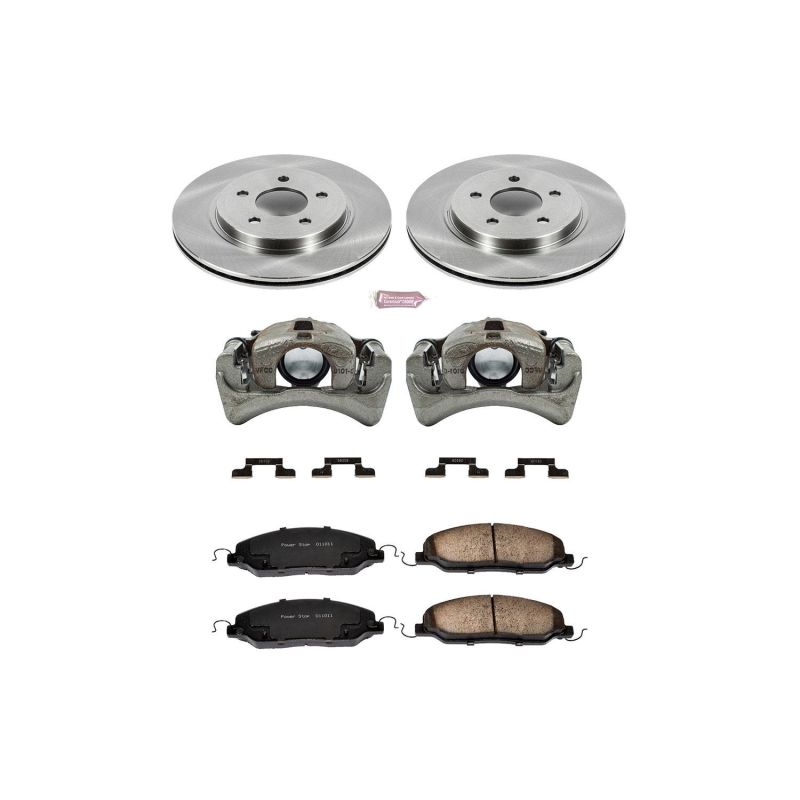 PowerStop Power Stop 05-11 Ford Mustang Rear Autospecialty Brake Kit w/Calipers