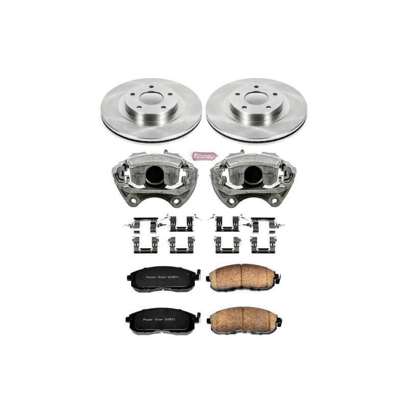 PowerStop Power Stop 02-04 Infiniti I35 Front Autospecialty Brake Kit w/Calipers