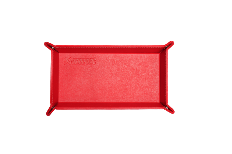 Akrapovic Akrapovic Leather Desk Valet - Red