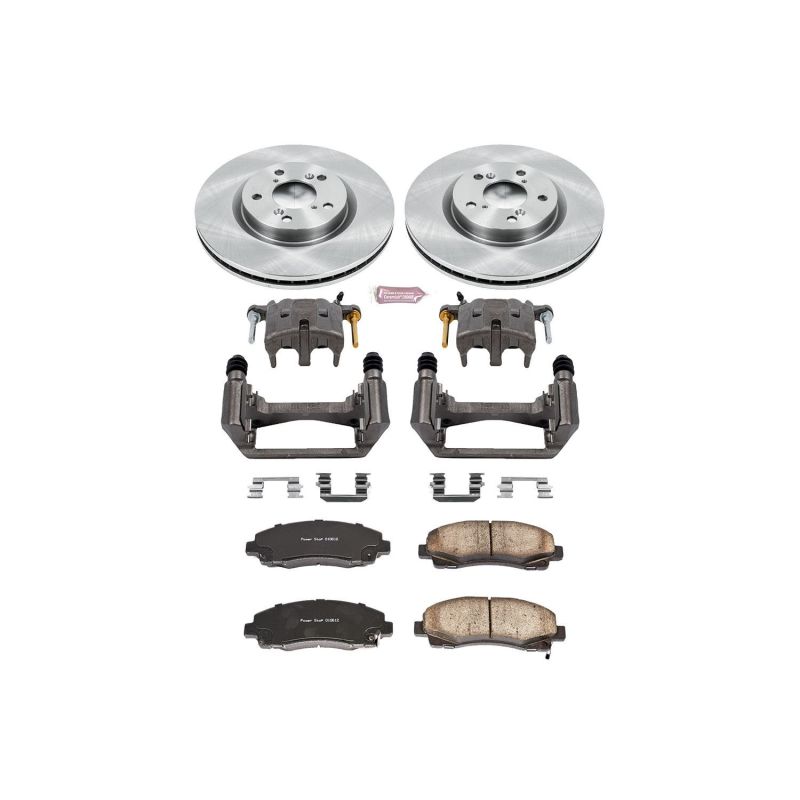 PowerStop Power Stop 09-14 Acura TL Front Autospecialty Kit w/Cals