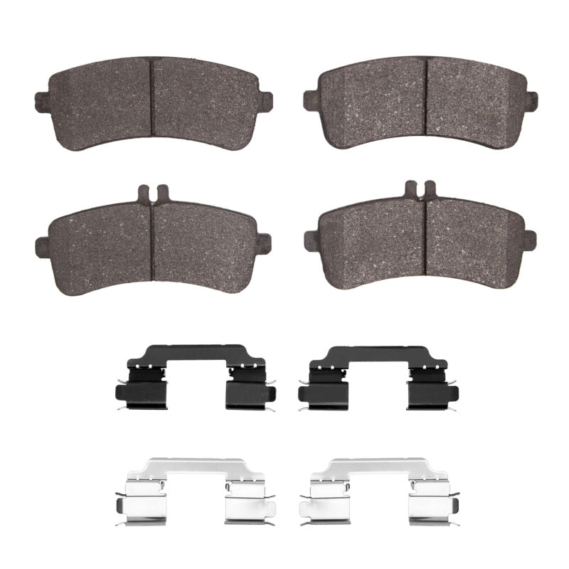R1 Concepts R1 2014-2024 Mercedes-Benz AMG GT 63 S Rear R1 Semi Met Pads & Hardware Kit