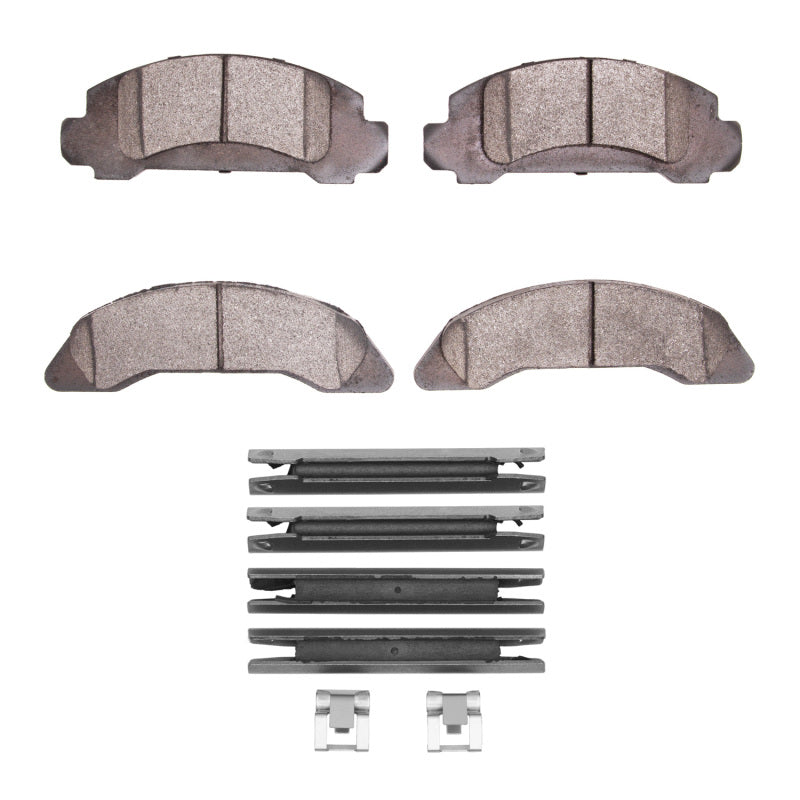 R1 Concepts R1 86-87 Ford AEROSTAR Front Semi Met Pads & Hardware Kit