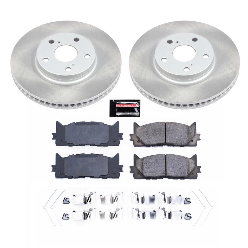 PowerStop Power Stop 07-17 Toyota Camry Front Semi-Coated Rotor Kit