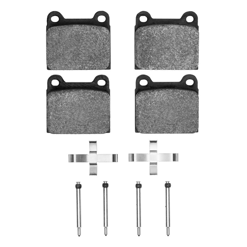 R1 Concepts R1 75-04 Volvo C70 Rear Semi Met Pads & Hardware Kit