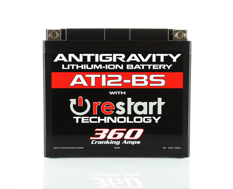 Antigravity Batteries Antigravity YT12-BS Lithium Battery w/Re-Start