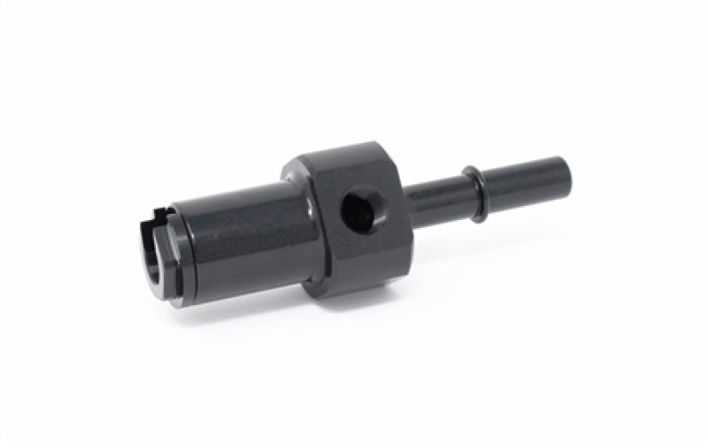Torque Solution Locking EFI Union Fitting 3/8in SAE w/ 1/8in NPT Port