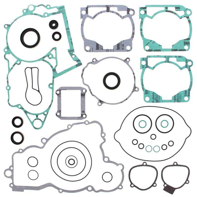 Vertex Pistons Vertex Gaskets 14-16 Husqvarna TC 250 Complete Gasket Kit w/ Oil Seals