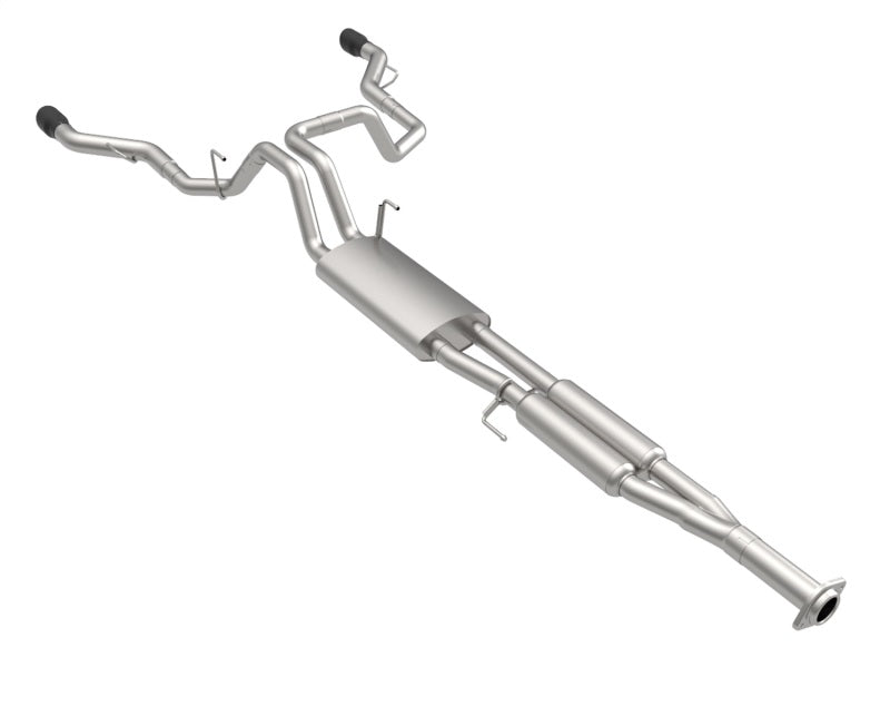 Kooks Headers Kooks 15-20 Ford F150 2.7/3.5/5.0L 3in Dual Cat-Back Rear Exit Exhaust w/BlackTips