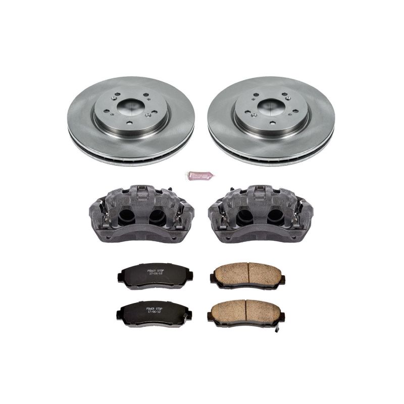 PowerStop Power Stop 07-12 Acura RDX Front Autospecialty Brake Kit w/Calipers
