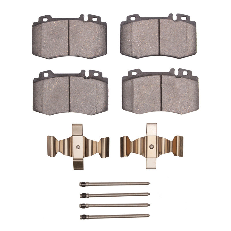 R1 Concepts R1 07-13 Mercedes-Benz E350 Front Semi Met Pads & Hardware Kit