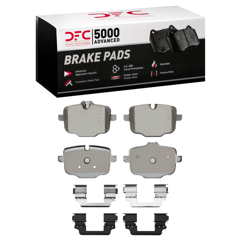DFC 16-21 BMW X3 Rear 5000 Advanced Low Metallic Brake Pads and Hardware Kit