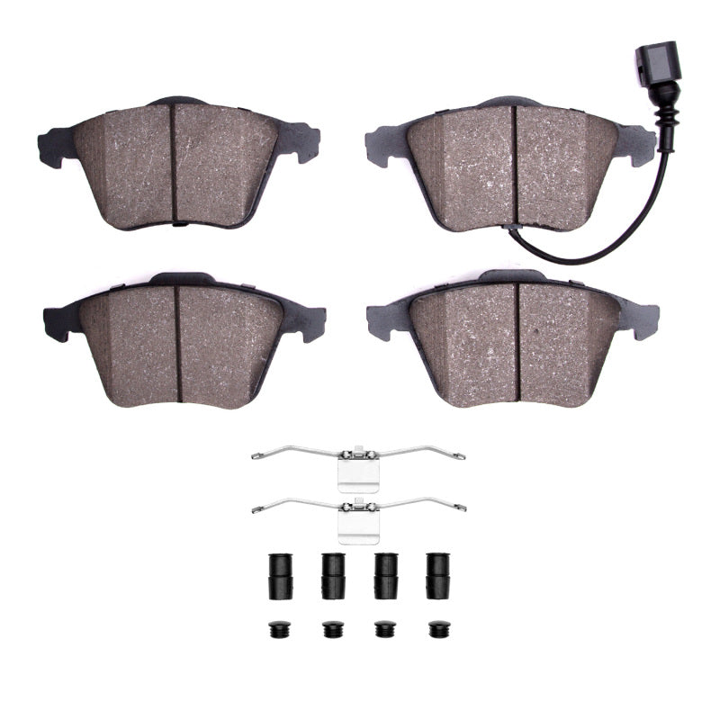DFC 06-11 Volkswagen Passat (USA/Canada) Front 5000 Advanced Low Metallic Brake Pads & Hardware Kit