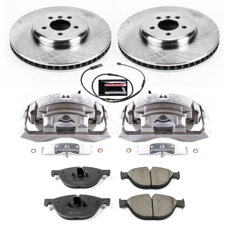 PowerStop Power Stop 10-15 BMW 750i xDrive Front Autospecialty Kit w/Cals