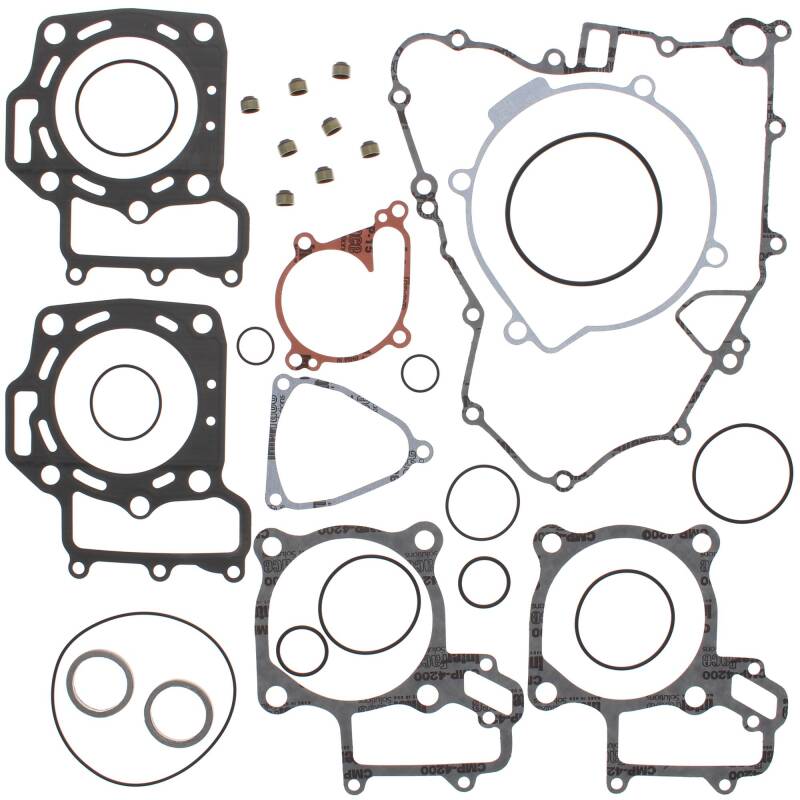 Vertex Pistons Vertex Gaskets 04-09 Kawasaki KFX 700 V-Force Complete Gasket Kit