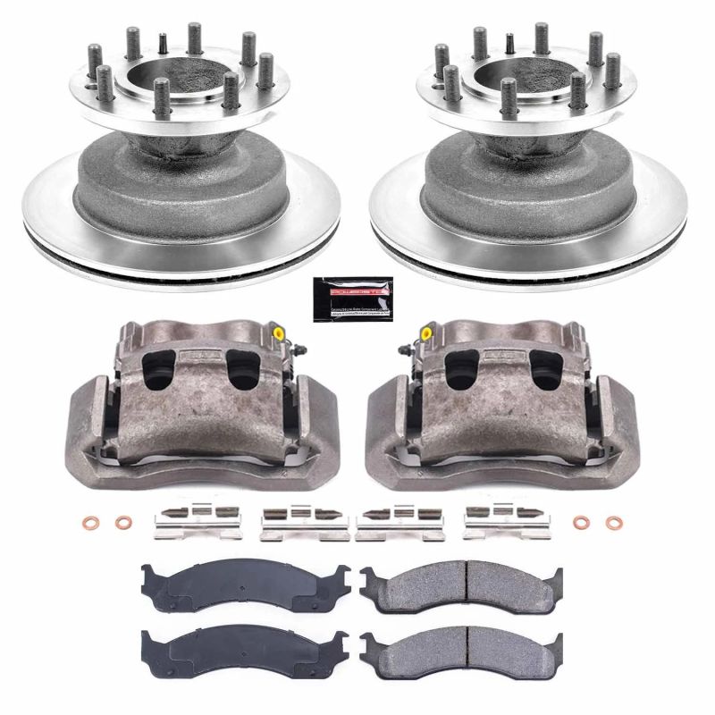 PowerStop Power Stop 01-02 Ford E-350 Super Duty Front Autospecialty Kit w/Cals