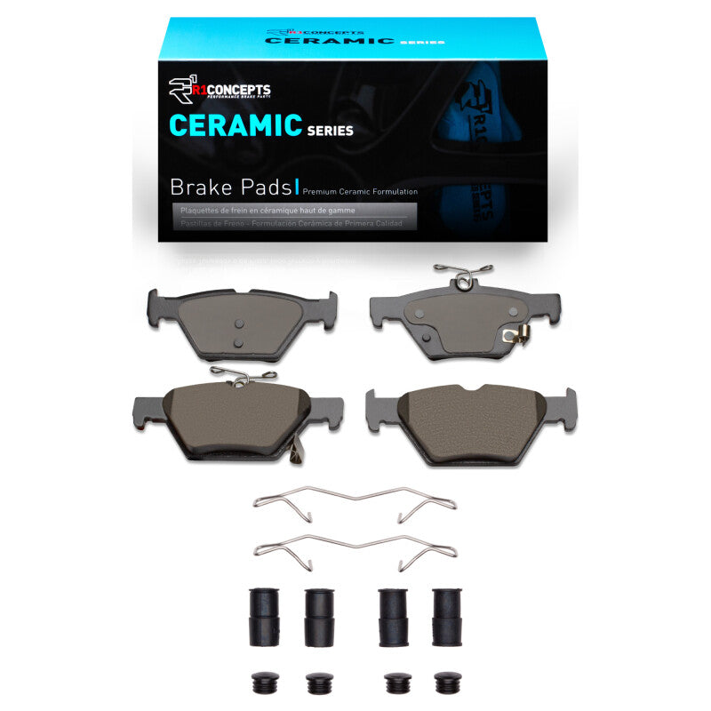 R1 Concepts R1 2015-2025 Subaru Impreza Rear R1 Ceramic Pads & Hardware Kit