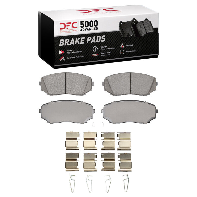DFC 16-25 Mazda CX-5 Front 5000 Advanced Ceramic Brake Pads and Hardware Kit