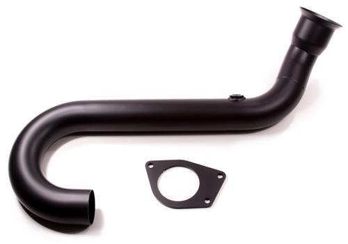 Innovative Mounts Innovative 05-15 Lotus Elise K-Series Black Steel Exhaust Mid-Pipe (Requires DC Sports Header)