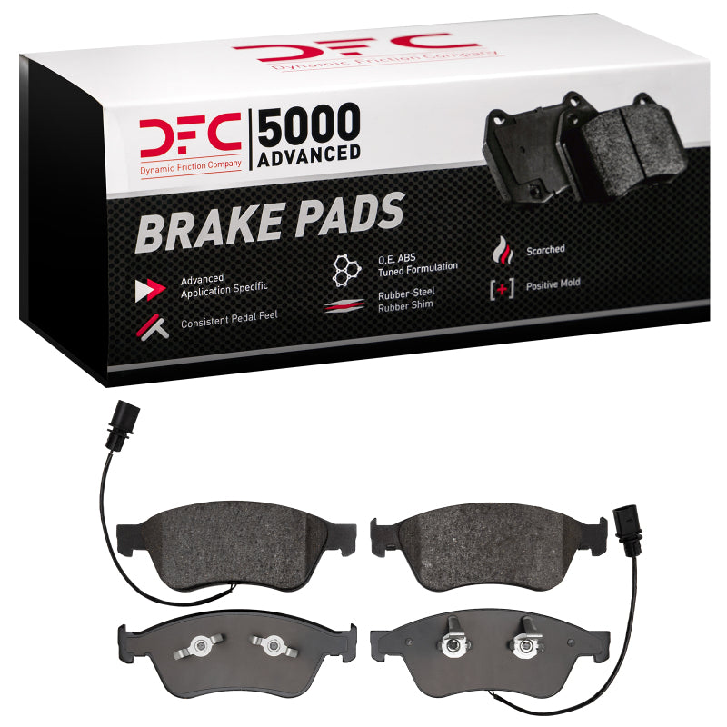 DFC 04-11 Audi S8 Front 5000 Advanced Low Metallic Brake Pads