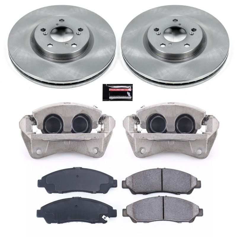 PowerStop Power Stop 09-15 Honda Pilot Front Autospecialty Kit w/Cals