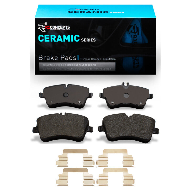 R1 Concepts R1 01-15 Mercedes-Benz SLK300 Front Ceramic Pads & Hardware Kit