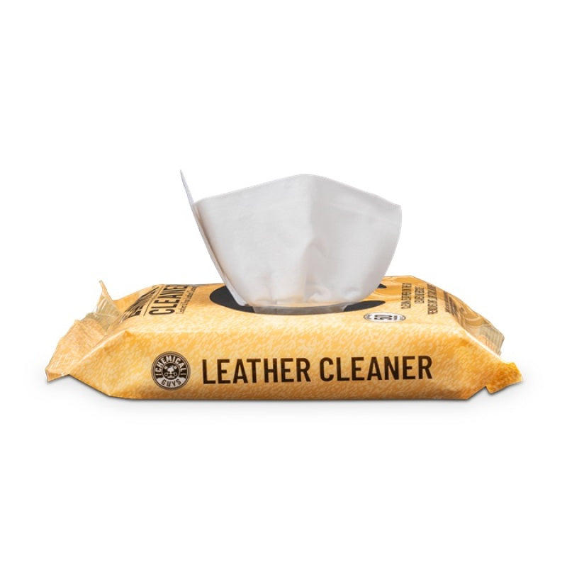 Chemical Guys Leather Cleaner Wipes - 50ct