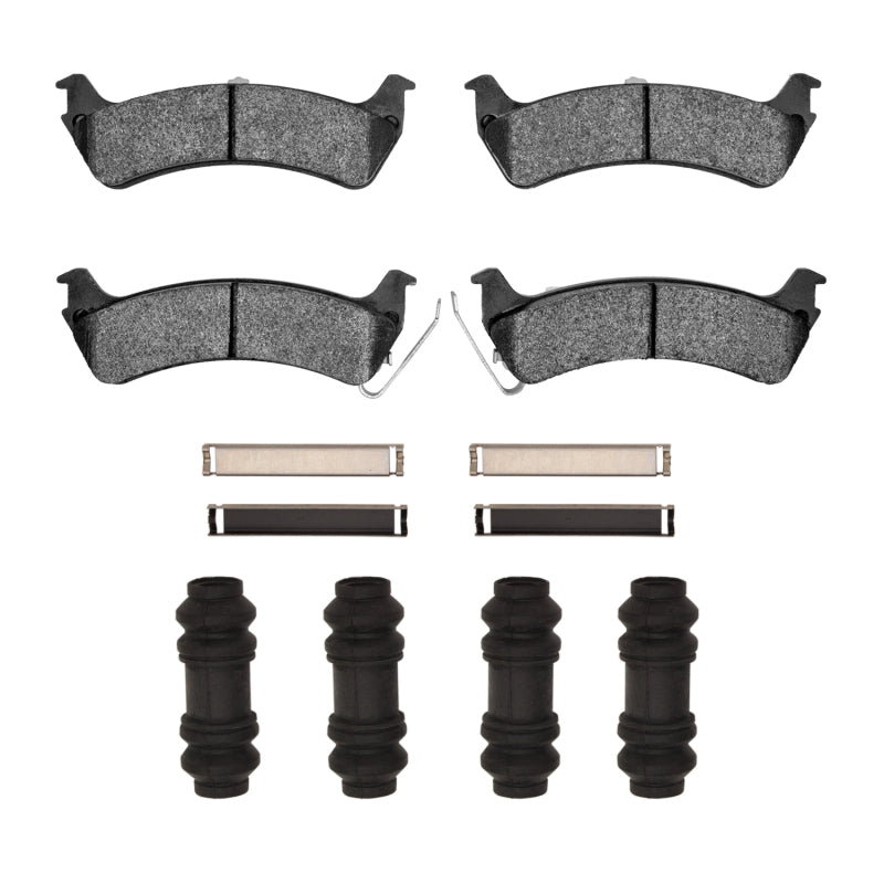 R1 Concepts R1 95-03 Ford Windstar Rear Semi Met Pads & Hardware Kit
