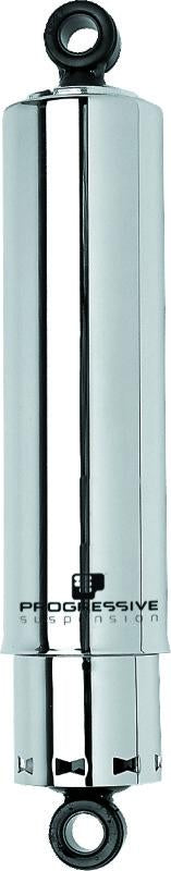 Progressive Harley-Davidson 412 Series Shocks 11.0in - Chrome