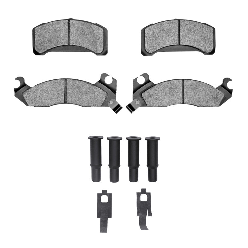 R1 Concepts R1 82-82 Ford Fairmont Front Semi Met Pads & Hardware Kit