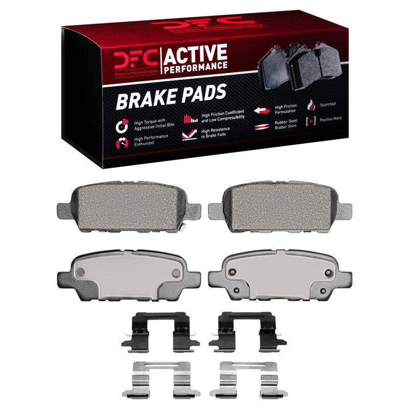 DFC 23-26 Nissan Z Rear Active Performance Pads and Hardware Kit