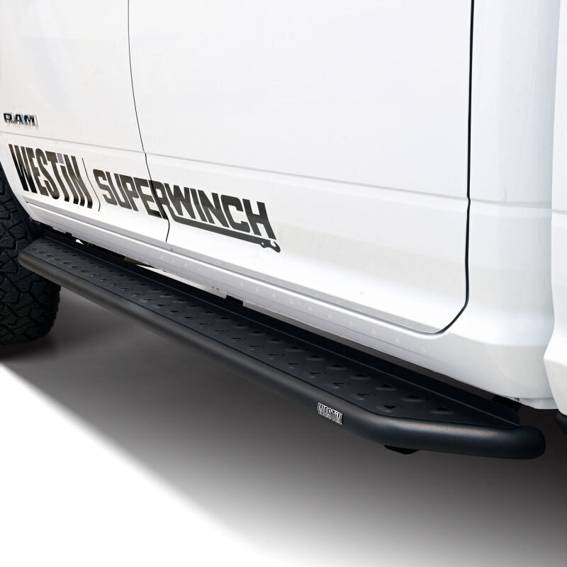Westin 09-18 Ram 1500 Crew Cab Outlaw Running Boards - Textured Black