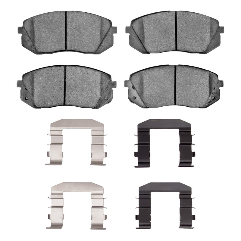 R1 Concepts R1 10-17 Hyundai Tucson Front Semi Met Pads & Hardware Kit