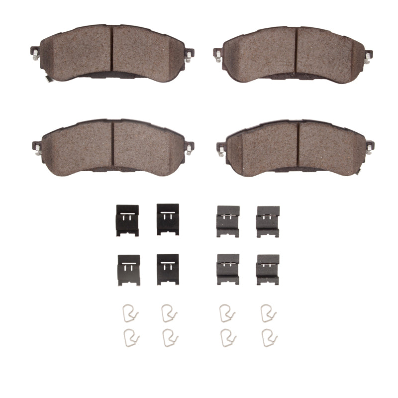 R1 Concepts R1 -23 Ford Ranger (USA/Canada) Rear Ceramic Pads & Hardware Kit