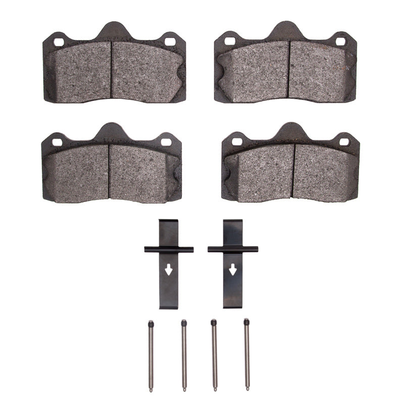 DFC 10-15 Lotus Evora Rear 5000 Advanced Low Metallic Brake Pads and Hardware Kit