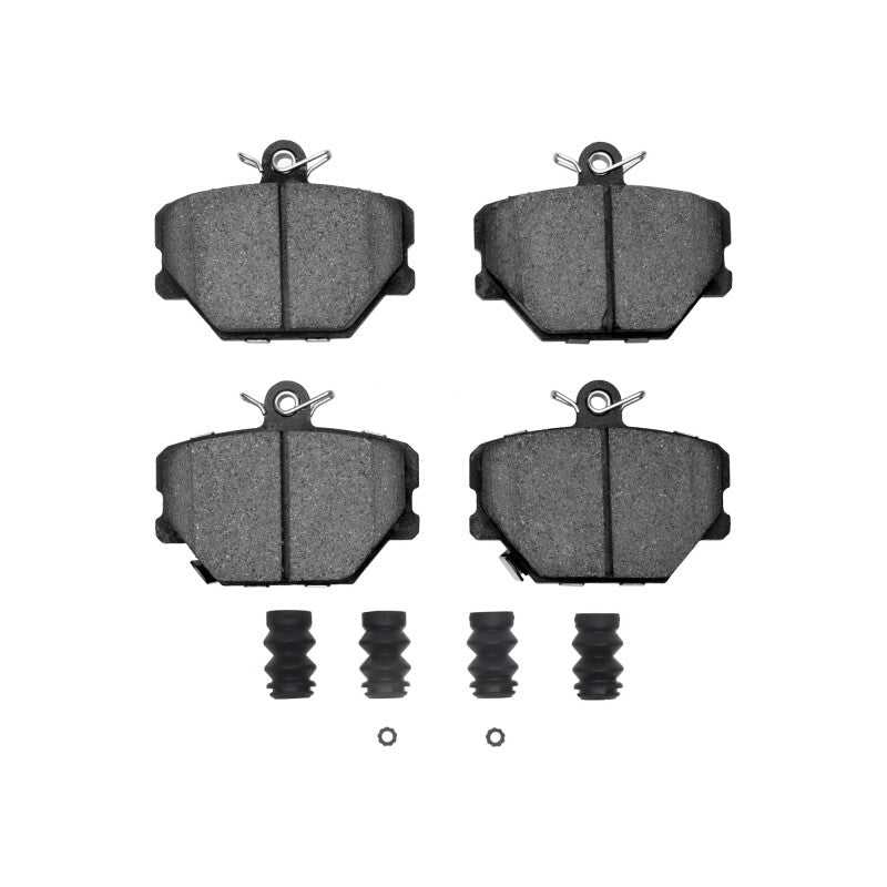 R1 Concepts R1 2005-2016 Smart Fortwo Front R1 Semi Met Pads & Hardware Kit