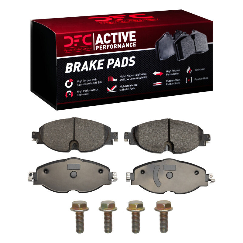DFC 15-25 Audi Q2 (Mexico) Front Active Performance Pads and Hardware Kit