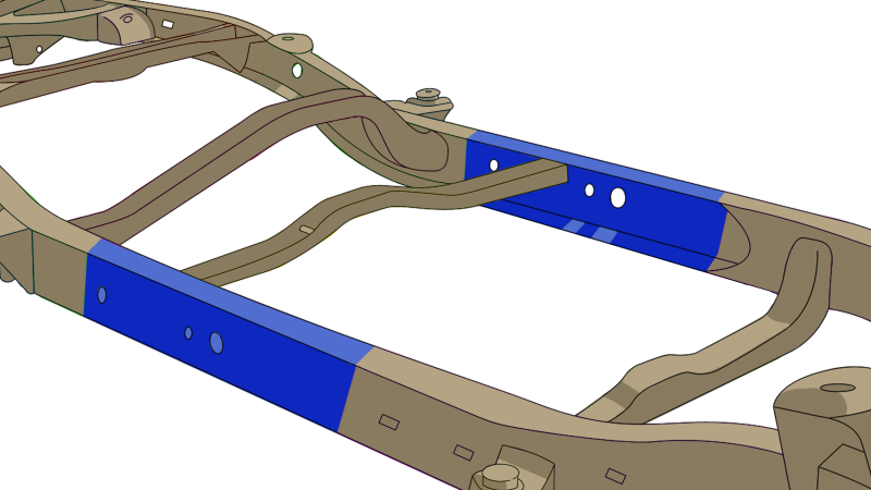RustBuster Rust Buster 2000-2006 Toyota Tundra Center Frame Section - Right