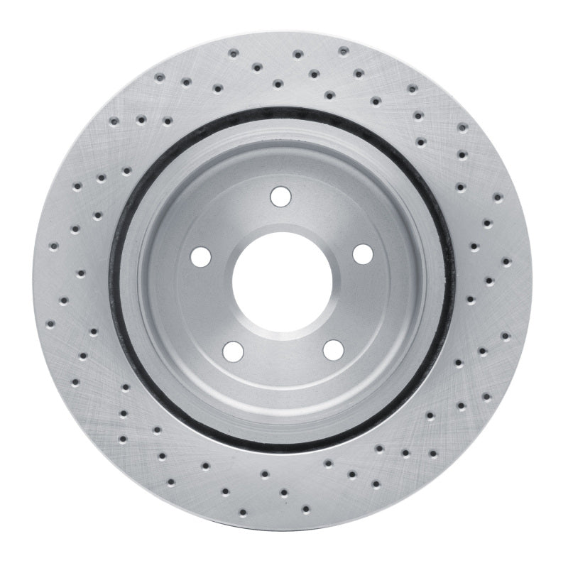 DFC 06-13 Chevrolet Corvette Rear Drilled Brake Rotor