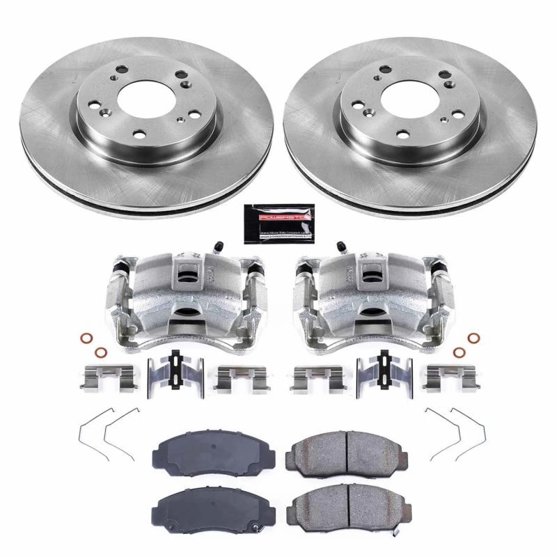 PowerStop Power Stop 12-15 Honda Civic Front Autospecialty Brake Kit w/Calipers