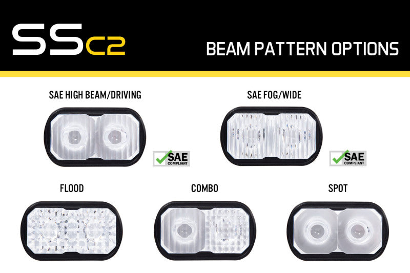 Diode Dynamics Stage Series 2 In Lens Flood Clear