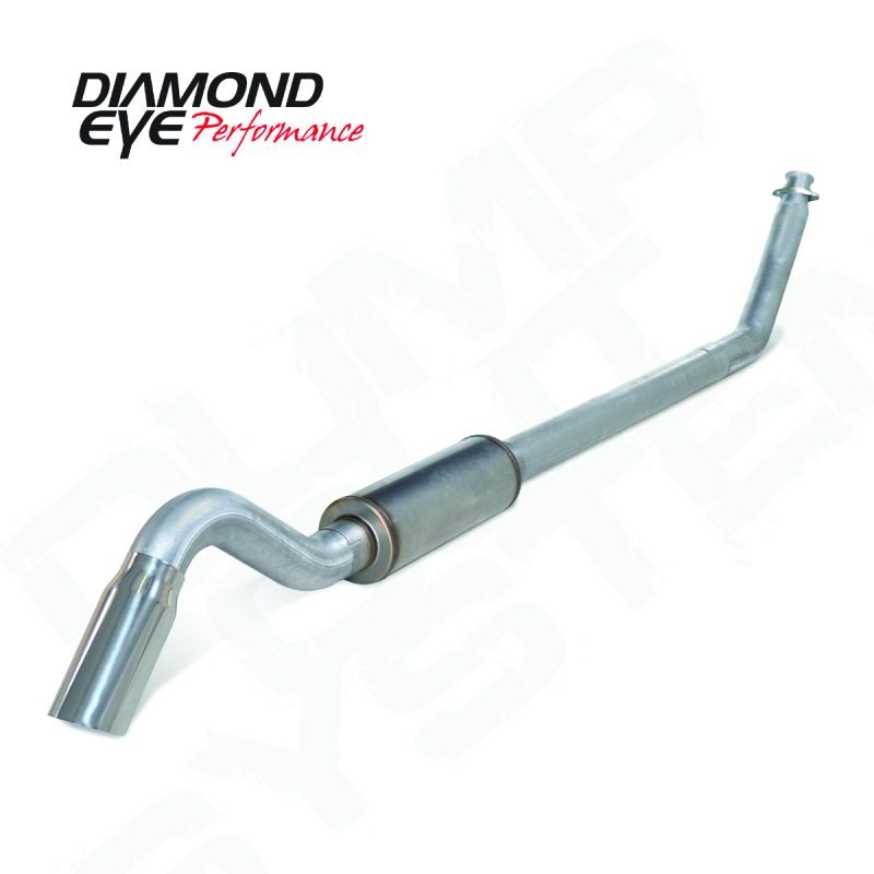 Diamond Eye Performance Diamond Eye KIT 4in TB HX40 DWNP 221040 SGL AL 94-02 CUMMINS 5 9L NO WARRANTY ON FITTMENT-CSTM KIT