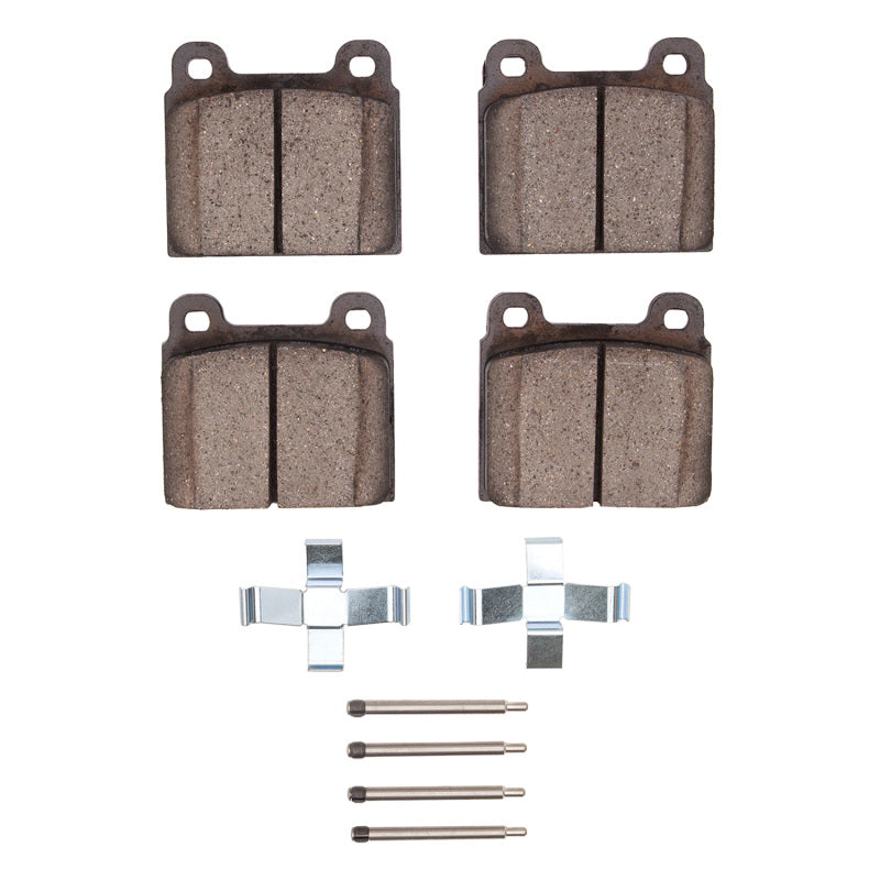 DFC 72-85 Volkswagen VanAGON Front 5000 Advanced Low Metallic Brake Pads and Hardware Kit