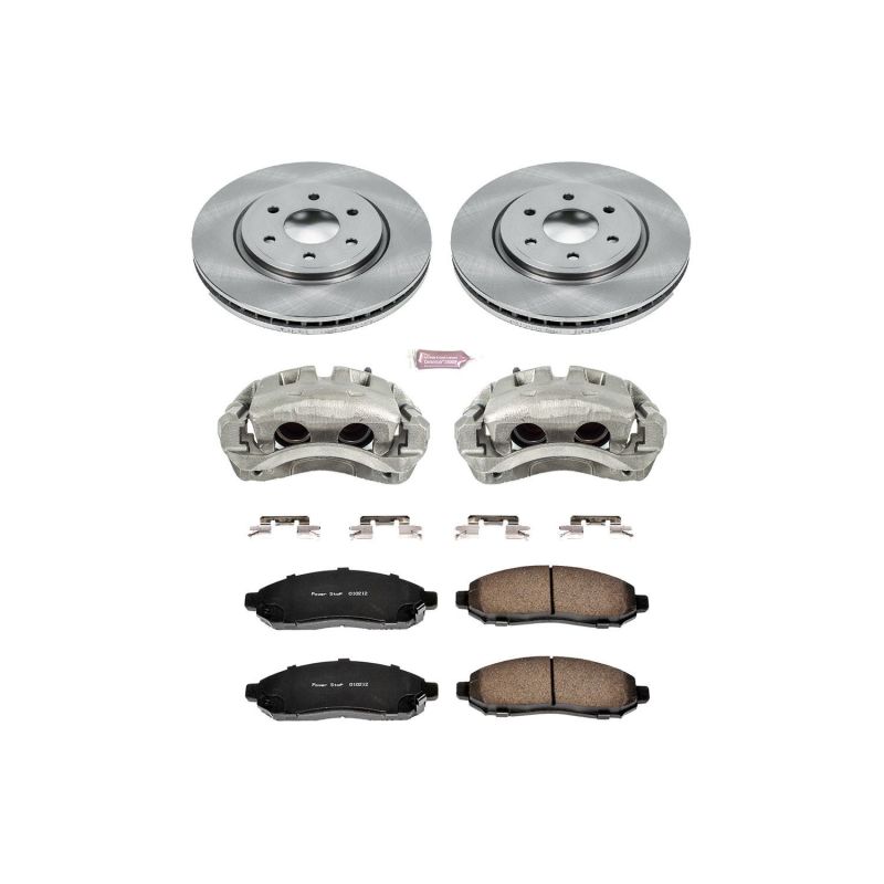 PowerStop Power Stop 09-12 Suzuki Equator Front Autospecialty Kit w/Cals