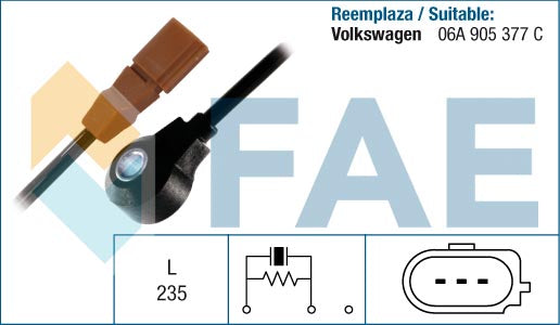 FAE AE60117 Knock Sensor
