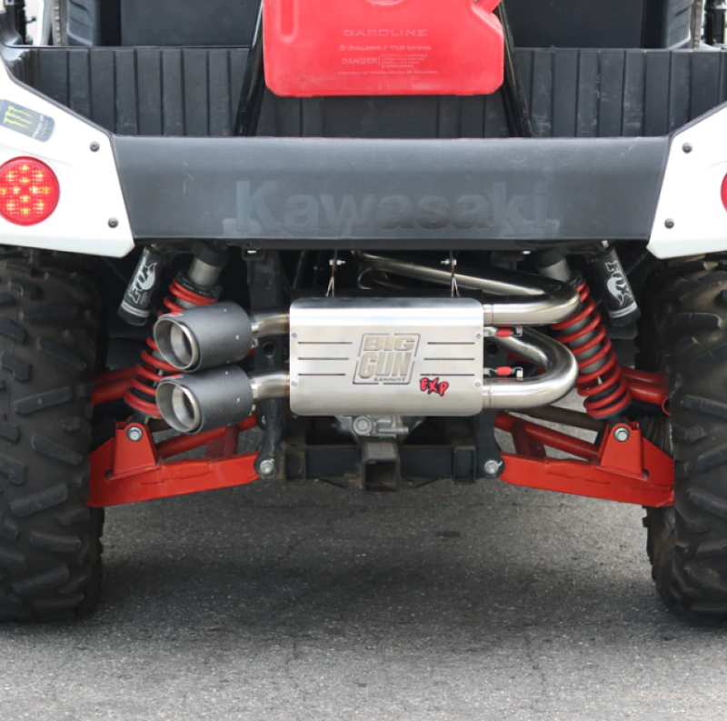 Big Gun 12-23 Kawasaki Teryx 4 750 Explorer Series Dual Slip On Exhaust