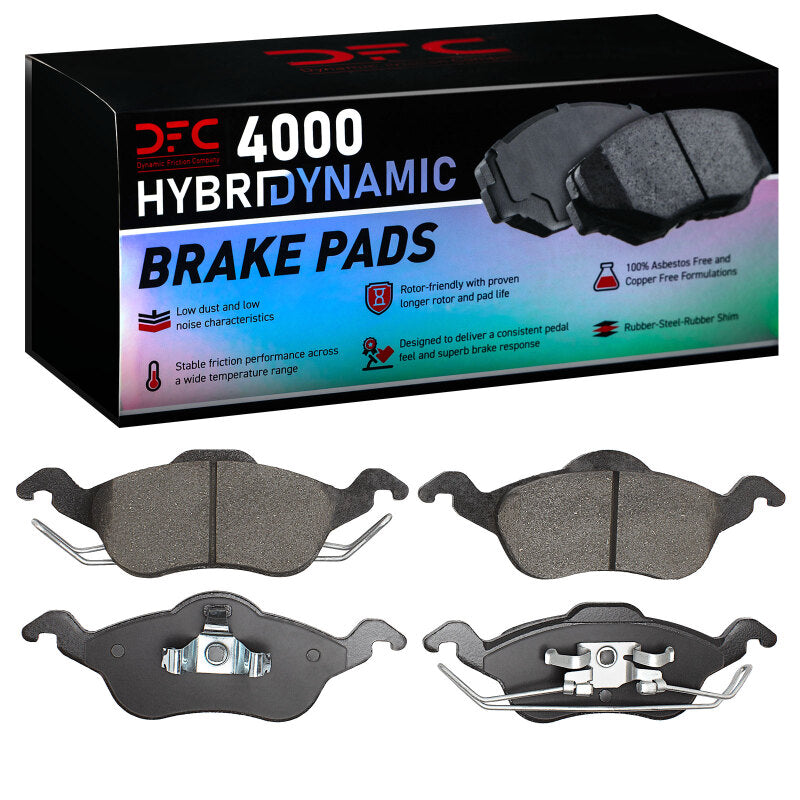 DFC 00-04 Ford Focus Front 4000 Hybridynamic Brake Pads
