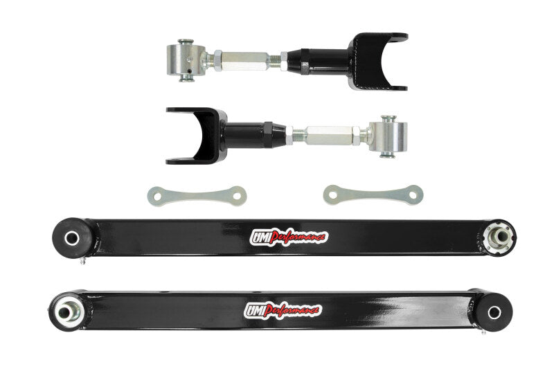 UMI Performance UMI 78-96 GM B-Body Trailing Arm Kit - Black